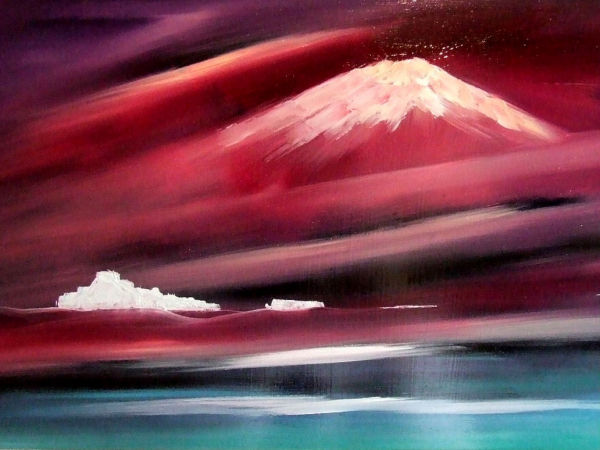 Ice- Landscape.
Size 40cm x 30cm
Price �300
